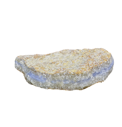 Quartz Var chalcedony. Blue holly agate