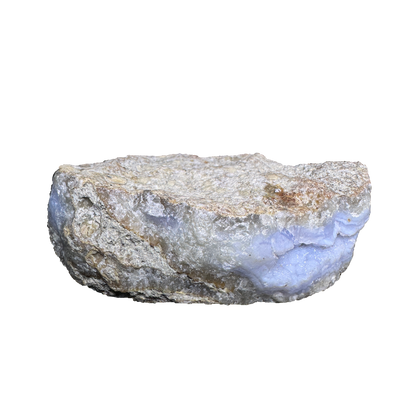 Quartz Var chalcedony. Blue holly agate