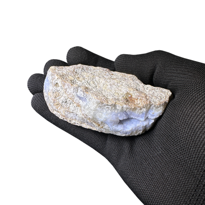 Quartz Var chalcedony. Blue holly agate