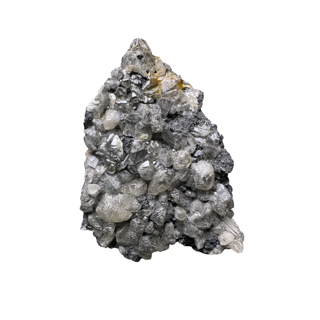 Galena with Baryte & Cacite