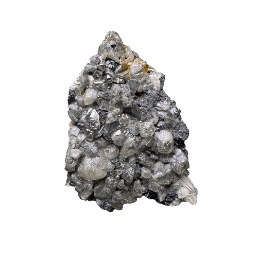 Galena with Baryte & Cacite