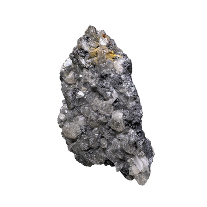 Galena with Baryte & Cacite