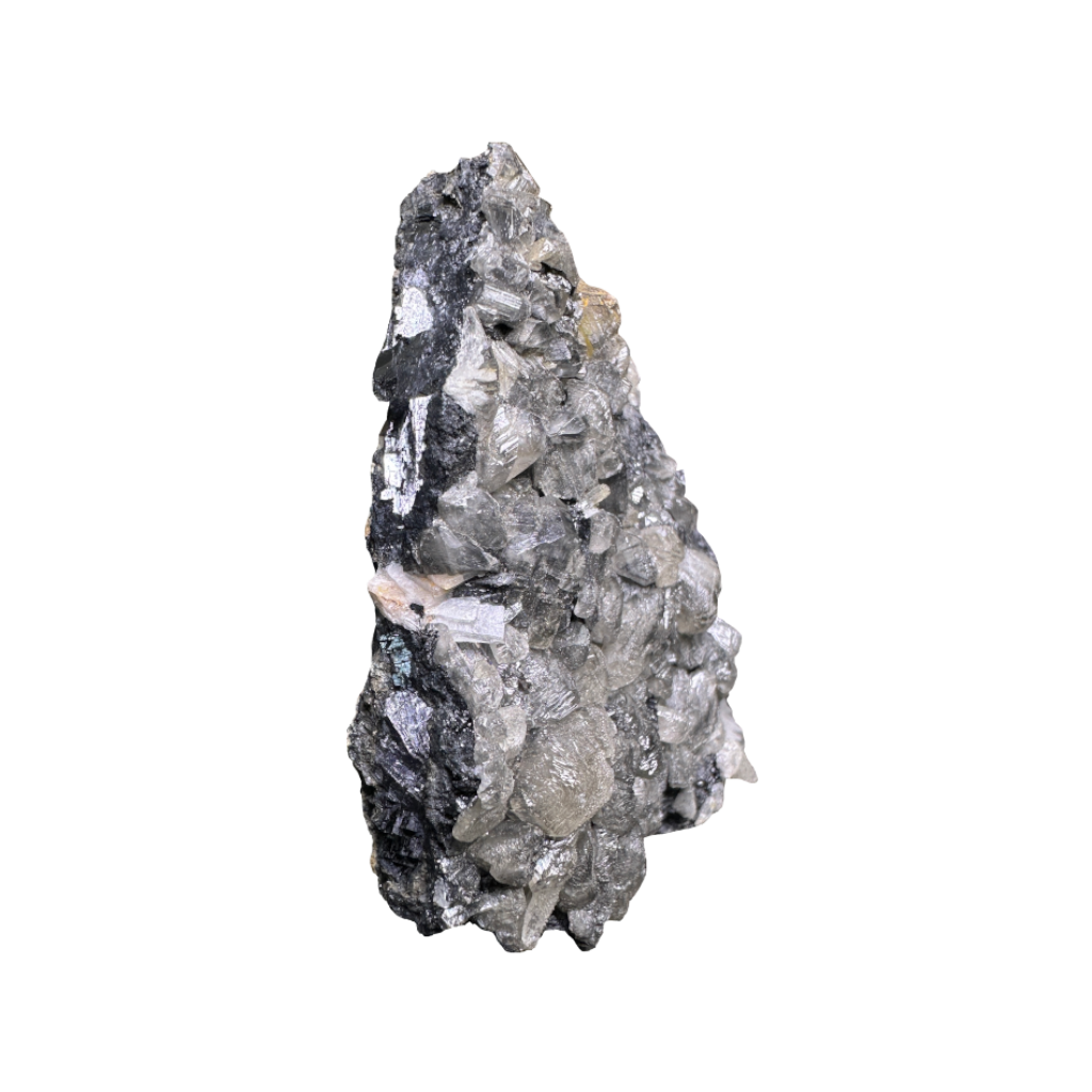 Galena with Baryte & Cacite