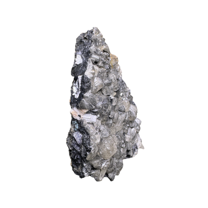 Galena with Baryte & Cacite