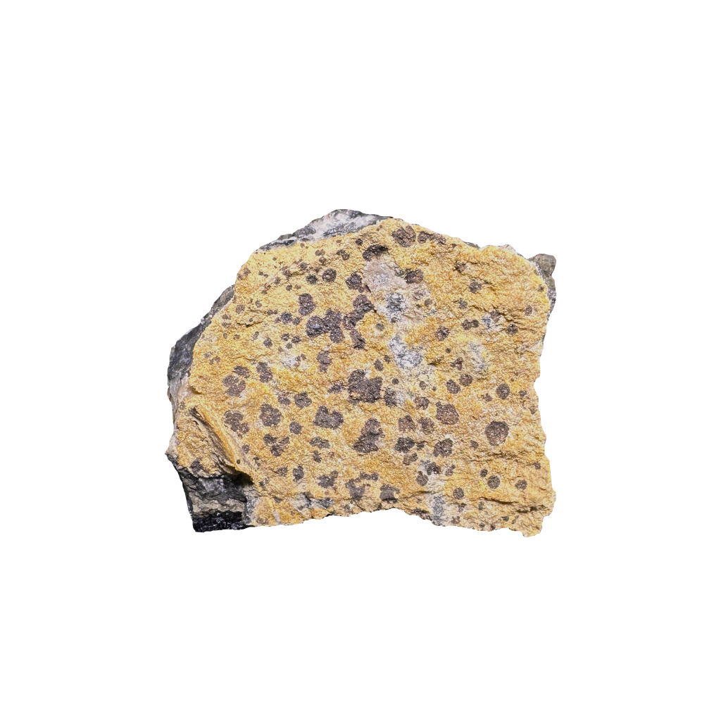 Galena with Baryte & Cacite