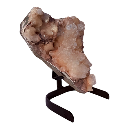 Pink Apophyllite with Stilbite