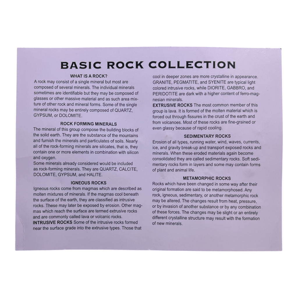 Basic Rock Collection