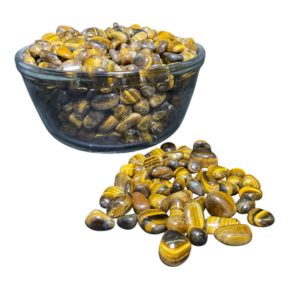 Tiger eye tumble