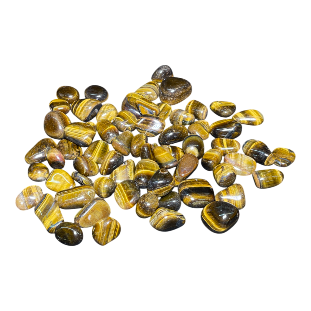 Tiger eye tumble