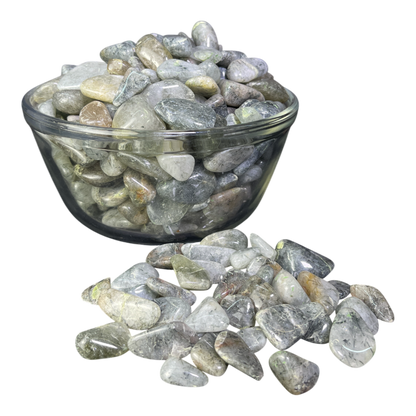 Green Rutile Tumble
