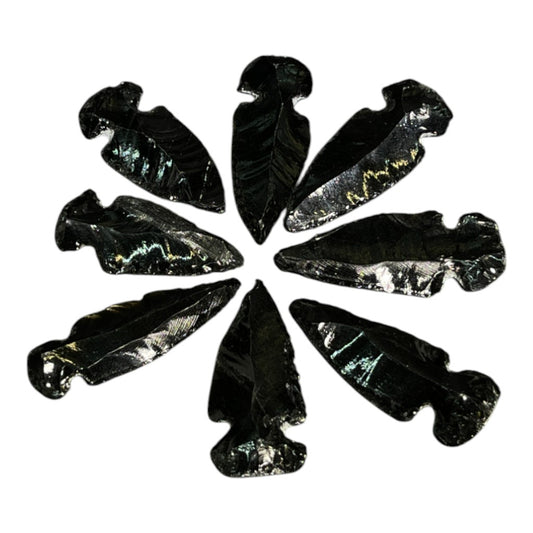 Black Obsidian Arrowhead