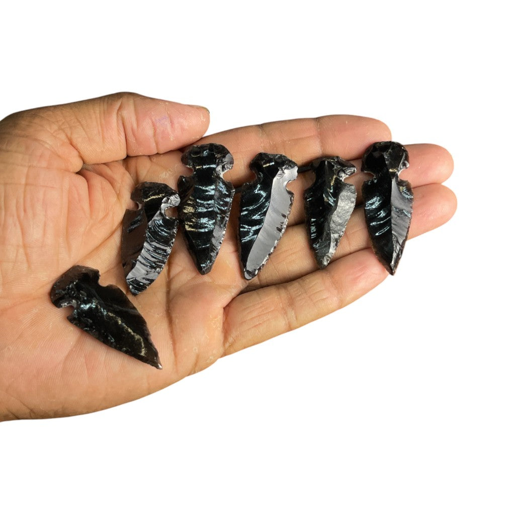 Black Obsidian Arrowhead