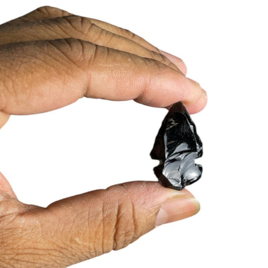 Black Obsidian Arrowhead