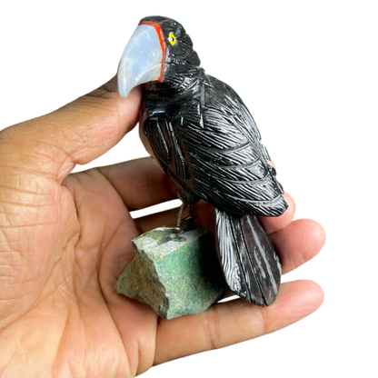 Toucan Birds Carving