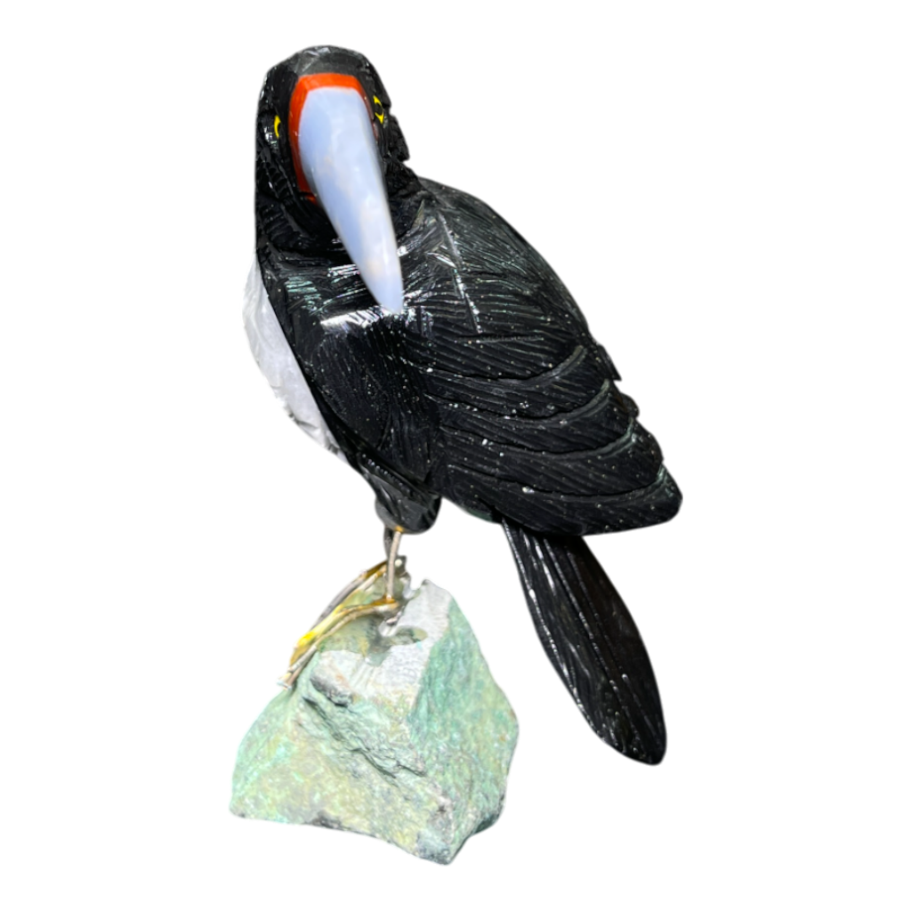 Toucan Birds Carving