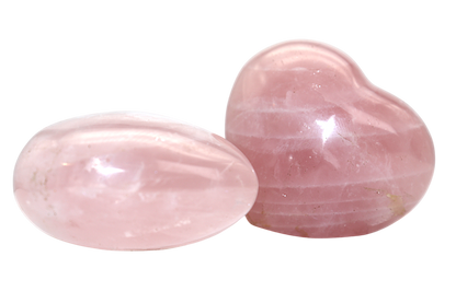 Rose Quartz Heart