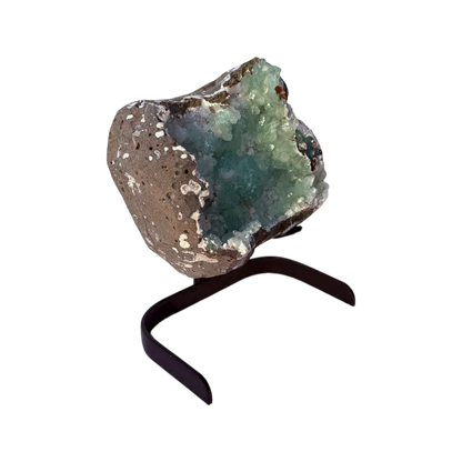Apophyllite with stilbite