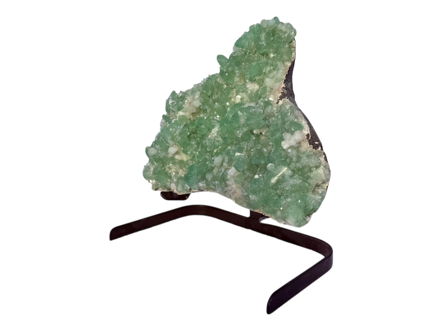 Green Apophyllite with sitilbite