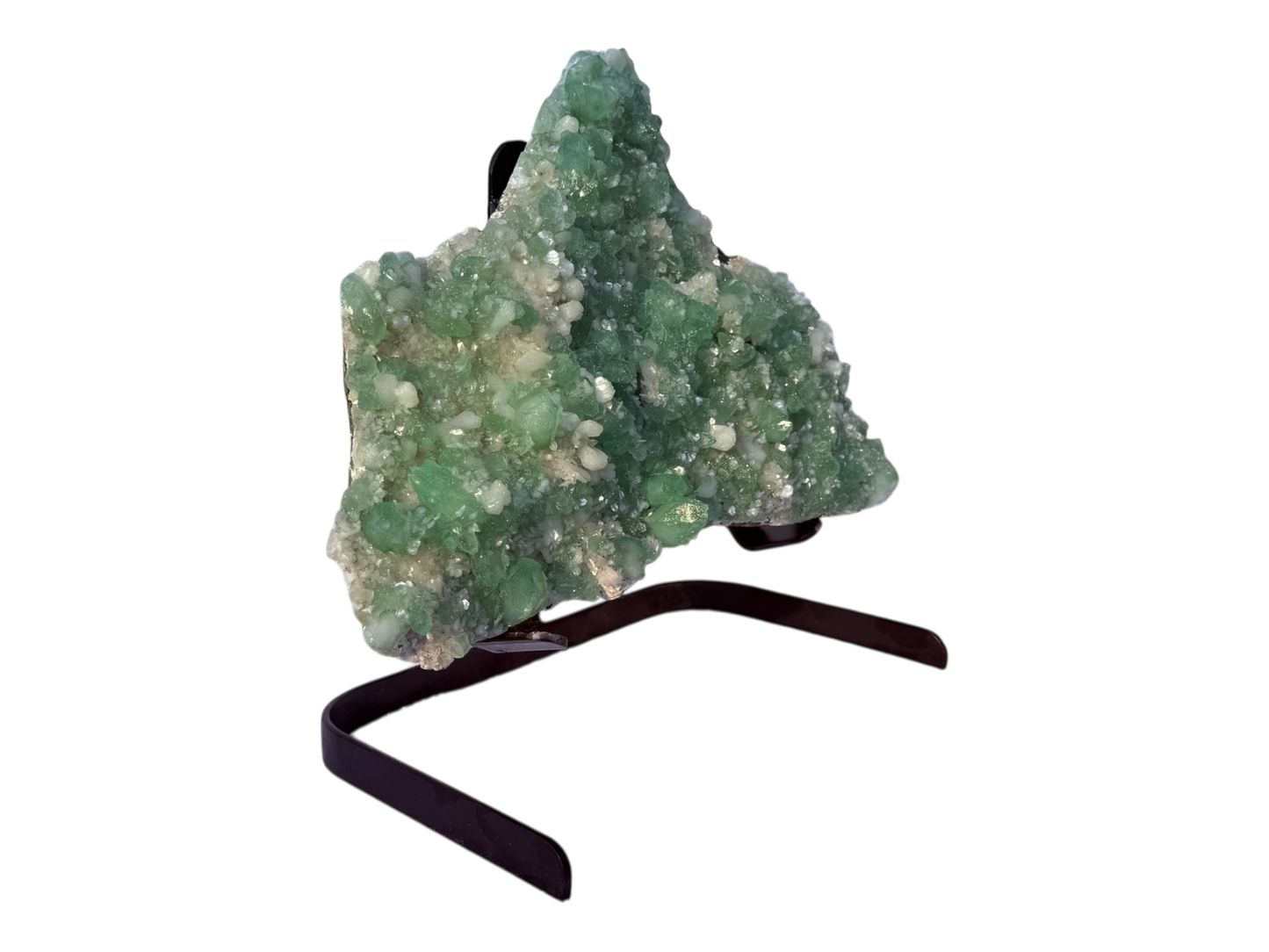 Green Apophyllite with sitilbite