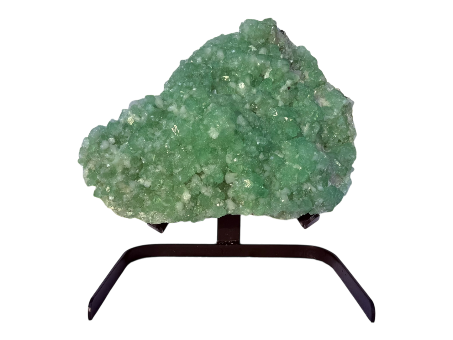 Green Apophyllite with sitilbite