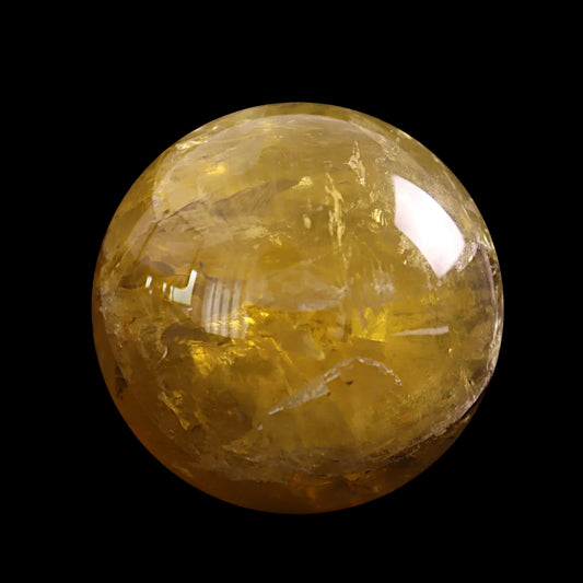 Lemon Quartz Sphere