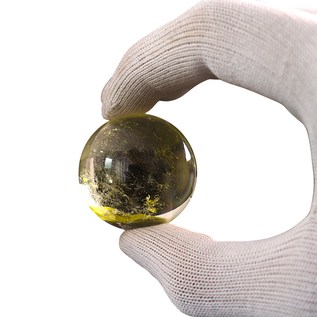 Lemon Quartz Sphere