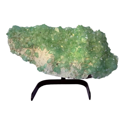 Green Apophyllite on Mordenite