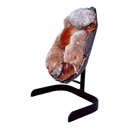 Mordenite On Red Stilbite