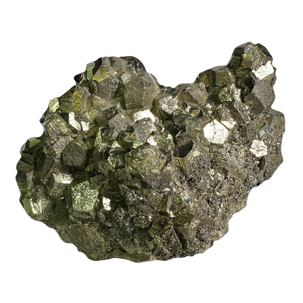 Quartz in Pyrite