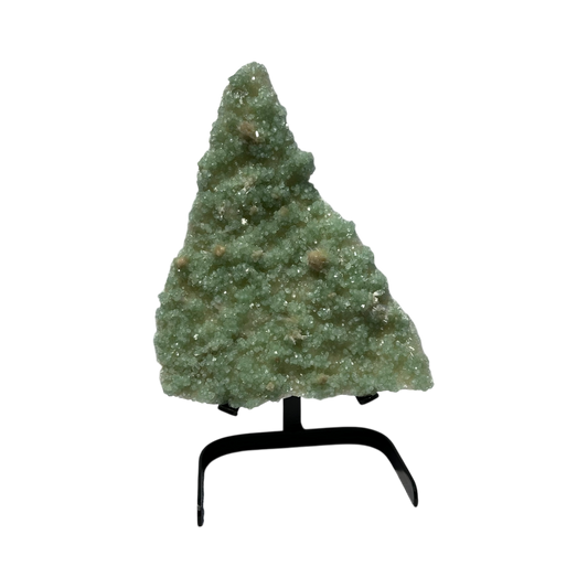 Green Apophyllite with Scolecite