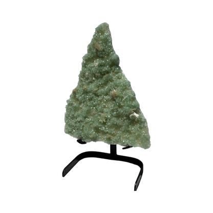 Green Apophyllite with Scolecite