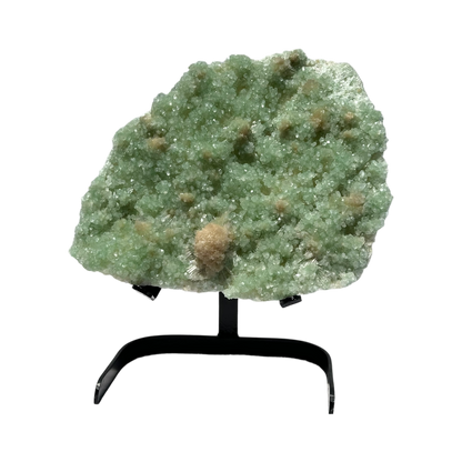 Green Apophyllite with Scolecite