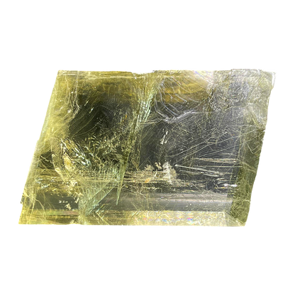 Honey Calcite Rainbow Cube