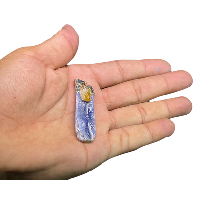 Citrine Kyanite Pendents