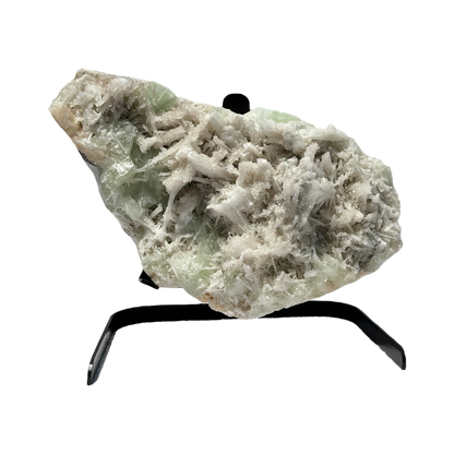 Scolecite on stilbite