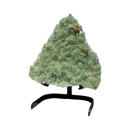 Green Apophyllite with Scolecite