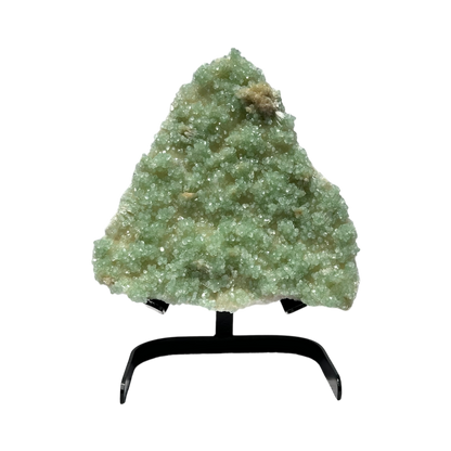 Green Apophyllite with Scolecite