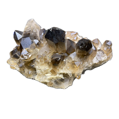 Smoky Quartz Cluster