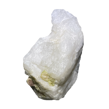 Green Tourmaline in Quartz