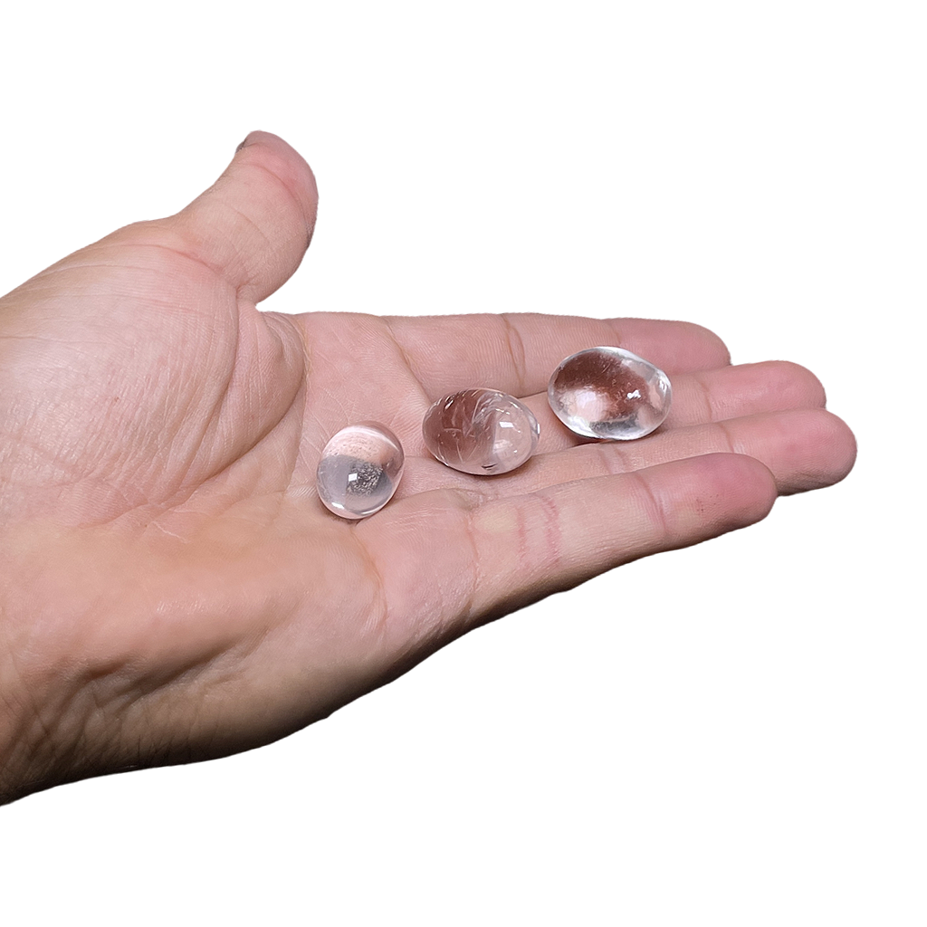 Quartz Lingam (3pc/ Set)