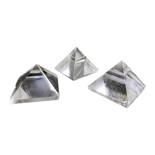 Quartz Pyramid (4pc/ Set)