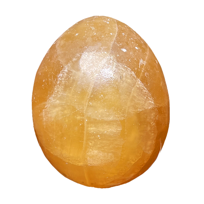 Yellow Calcite Egg