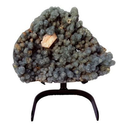 Chalcedony with stilbite