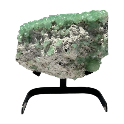 Green Apophyllite on Mordenite