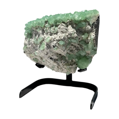 Green Apophyllite on Mordenite
