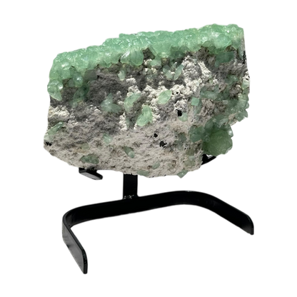 Green Apophyllite on Mordenite