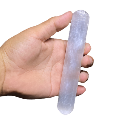Selenite  Massage Pointed Wand