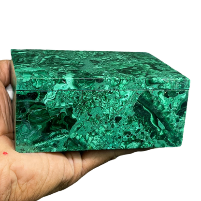 Malachite Jewelry Box