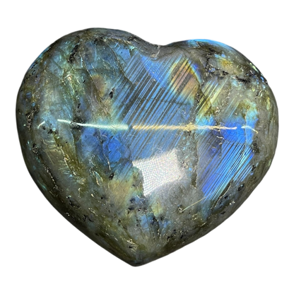 Labradorite Heart