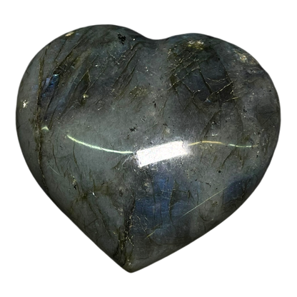 Labradorite Heart